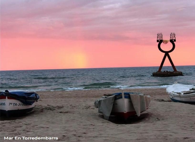 Fantastica Casa Con Piscina Y Playa ,Torredembarra-Tarragona Villa Pobla de Montornés Kültér fotó